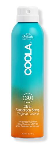 Classic Body Organic Sunscreen Spray SPF 30 Tropical Coconut