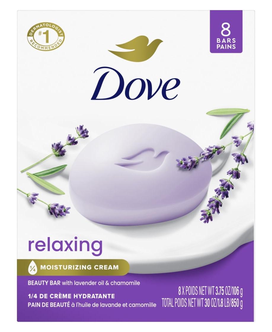 Relaxing Lavender & Chamomile Beauty Bar