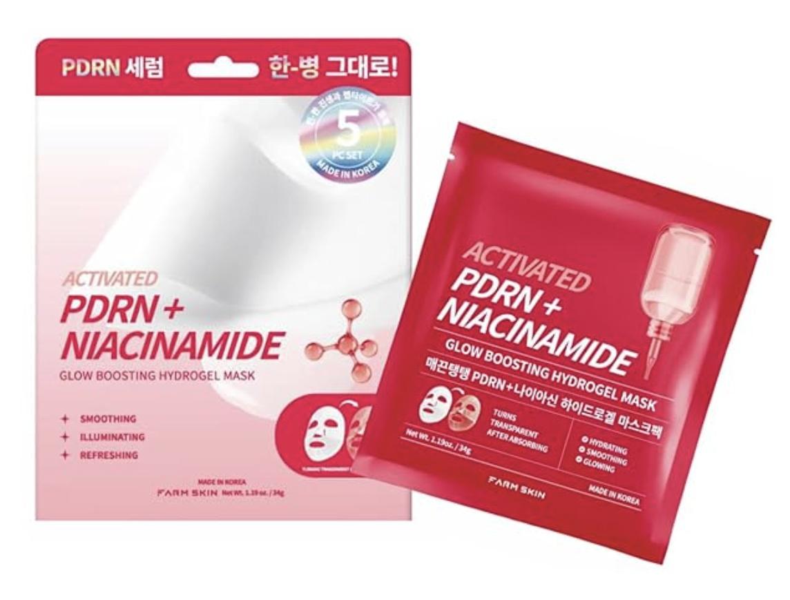 Activated Pdrn + Niacinamide Glow Boosting Hydrogel Mask