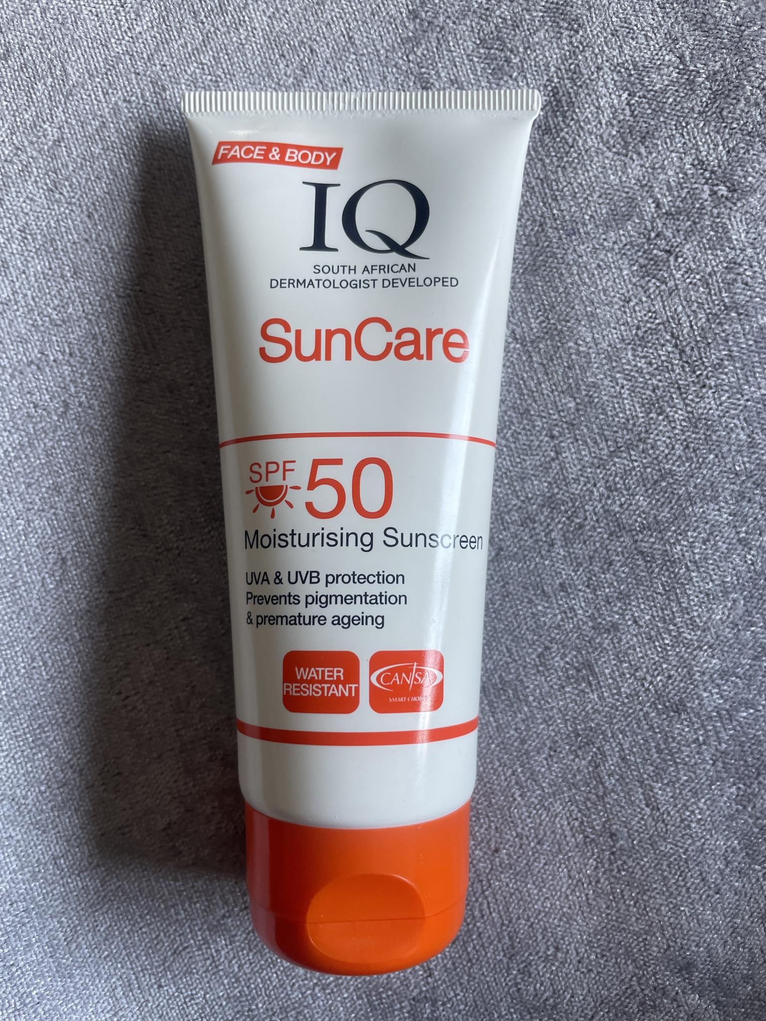 Suncare SPF 50 Moisturising Sunscreen