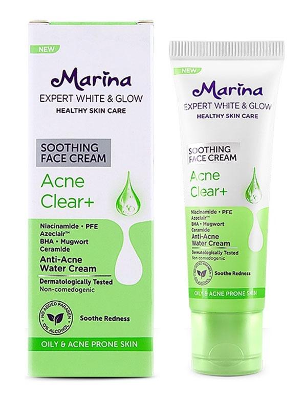 Expert White & Glow Soothing Face Cream – Acne Clear+