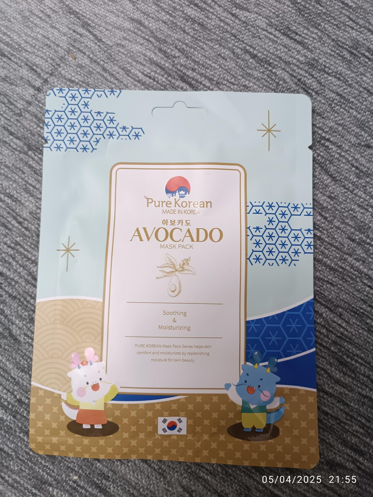 Avocado Mask Pack