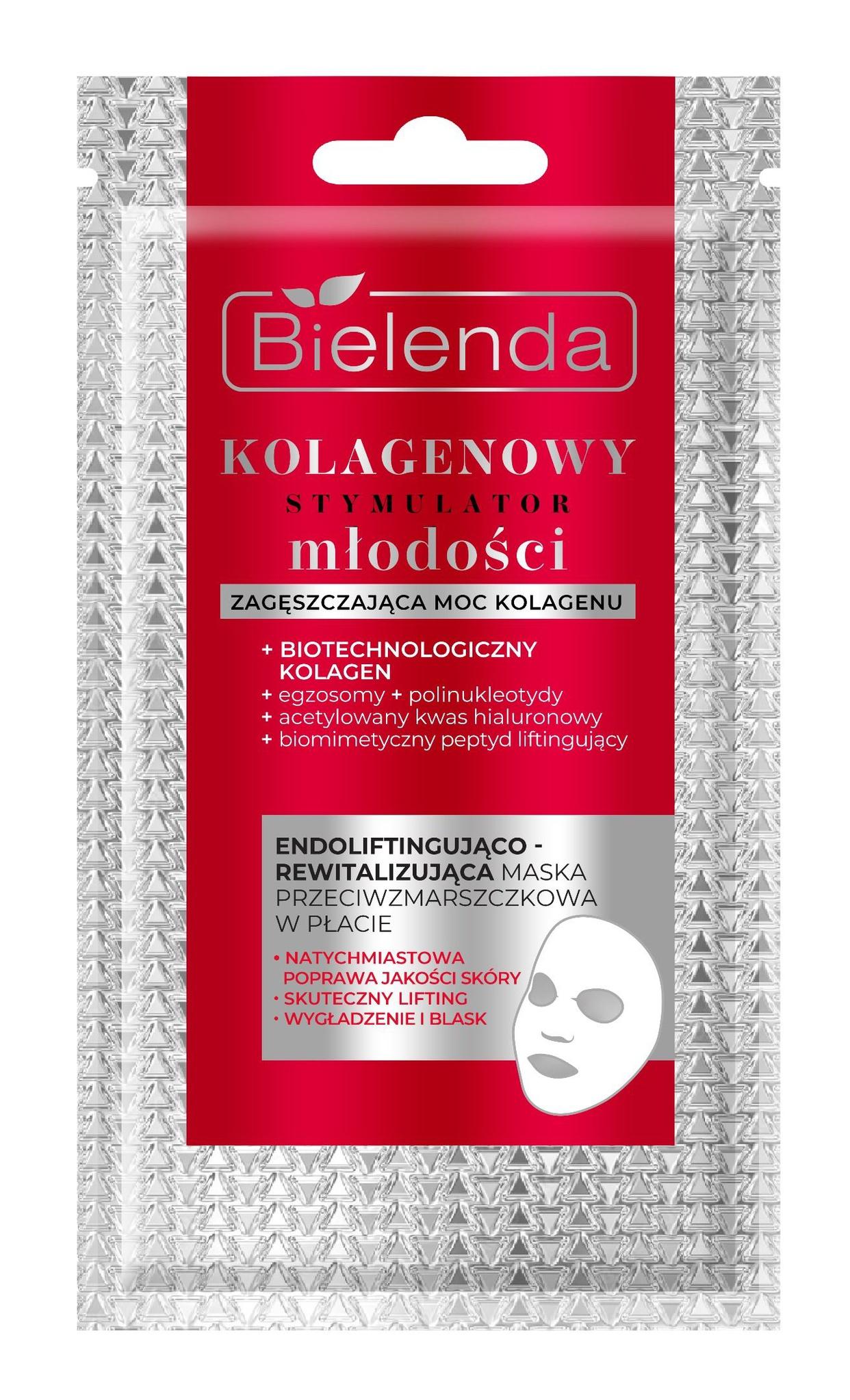 Collagen Youth Stimulator Endolifting And Revitalizing Anti-Wrinkle Face Mask