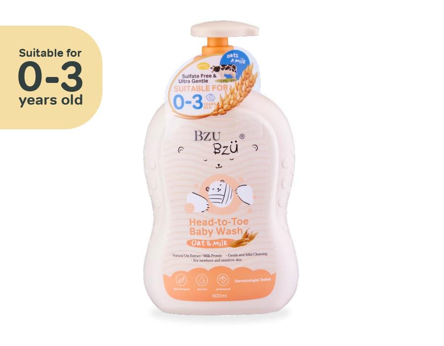 Head To Toe Baby Wash Oat & Milk