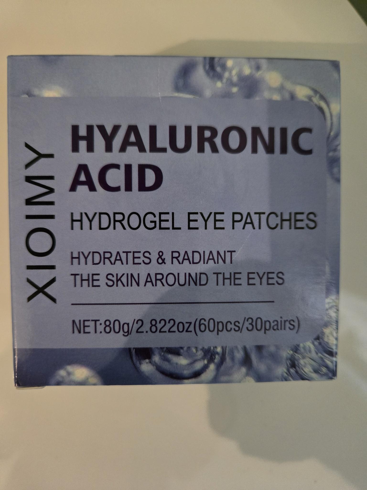 Hyaluronic Acid Hydrogel Eye Patches