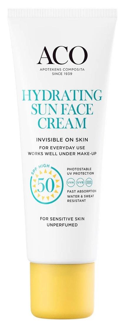 Hydrating Sun Face Cream SPF50