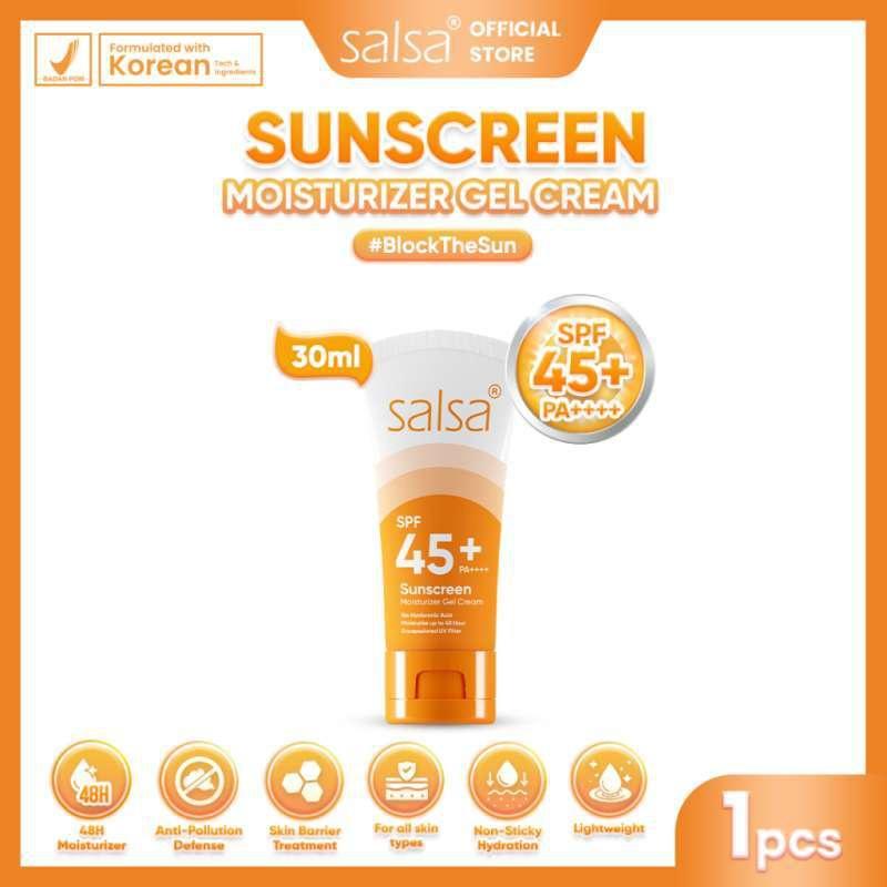 Sunscreen Moisturizer Gel Cream SPF 45+ Pa++++