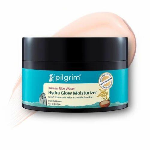 Korean Rice Water Hydra Glow Moisturizer With 5 Hyaluronic Acids, 3% Niacinamide & 5 Ceramides