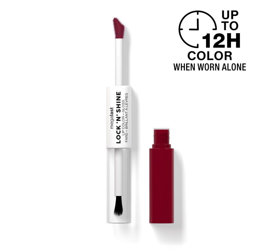 Megalast Lock ‘n’ Shine Lip Color + Gloss