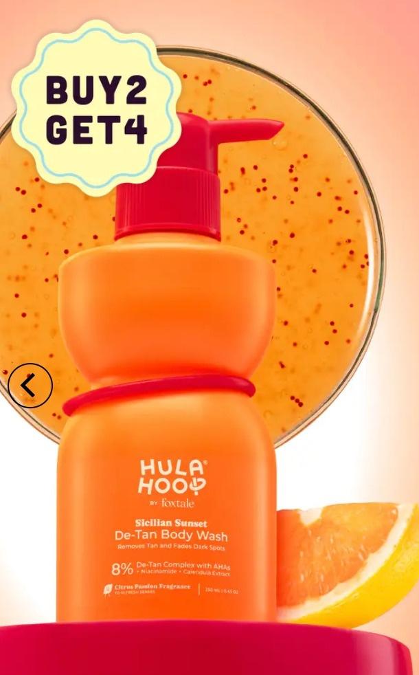 8% De-tan Body Wash