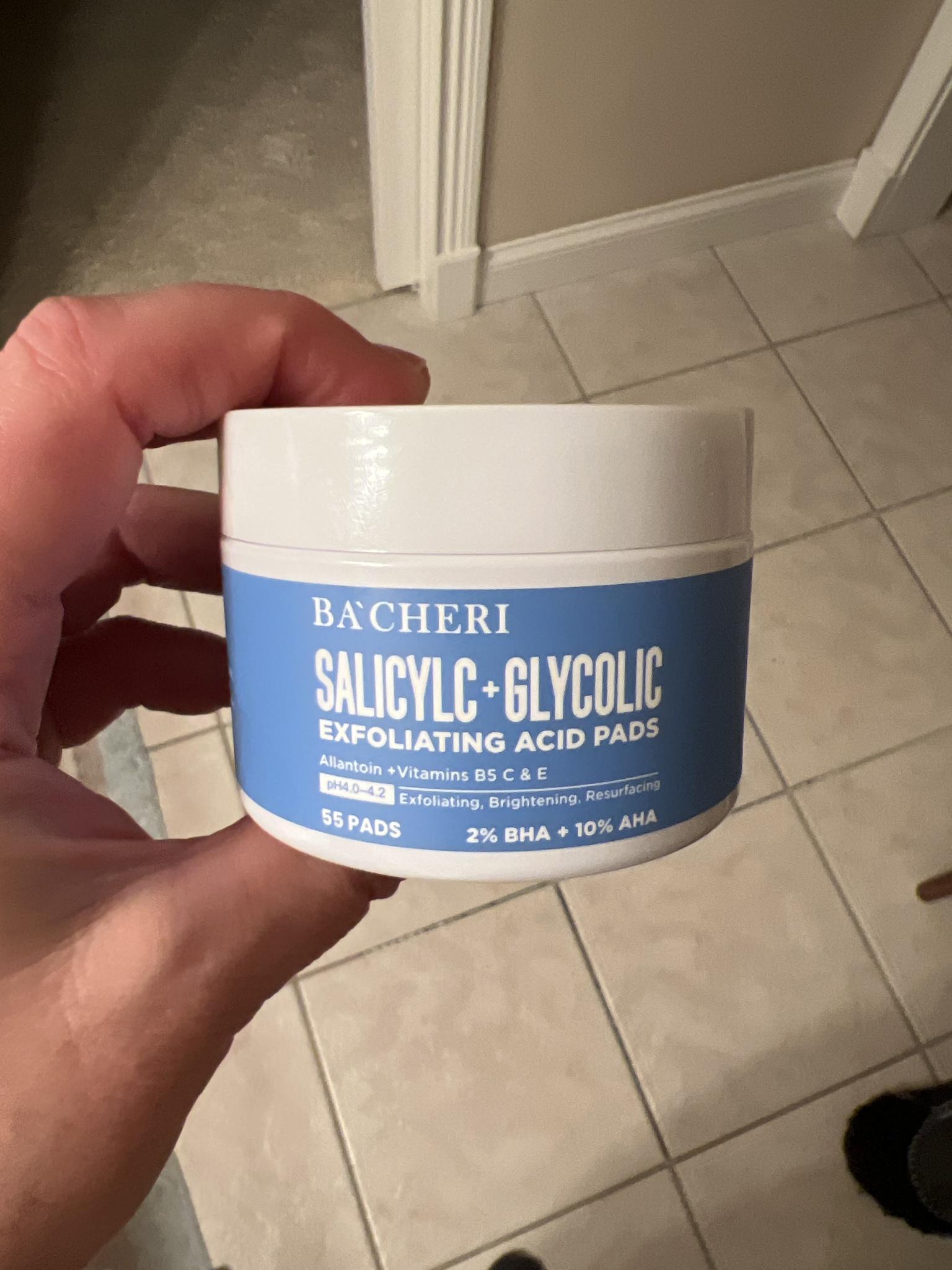 Salicylc+glycolic Exfoliating Acid Pads Allantoin +vitamins B5 C & E