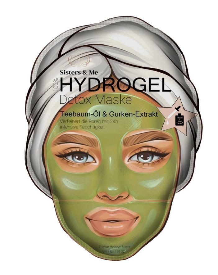 Hydrogel Detox Maske Mit Teebaum-öl & Gurken-extrakt