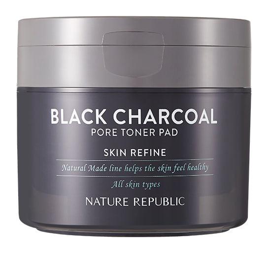 Black Charcoal Pore Toner Pad