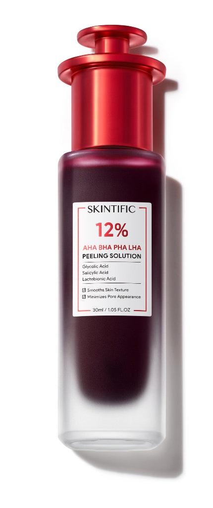 12% AHA, BHA, PHA, Lha Peeling Solution