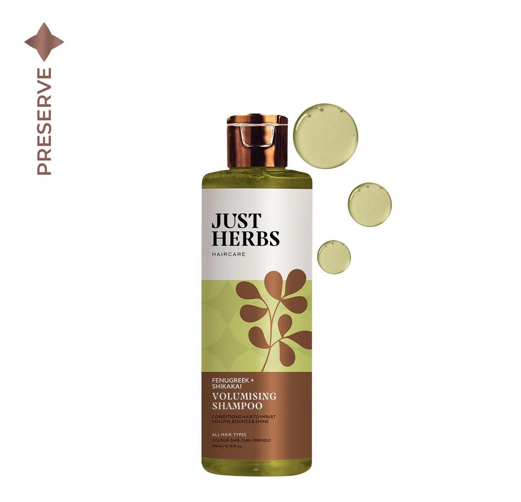 Volumising Shampoo With Fenugreek And Shikakai