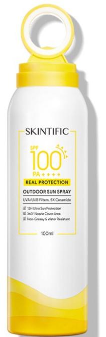 Outdoor Sun Spray Sunscreen Mist SPF100 Pa++++ UVA/UVB Filters