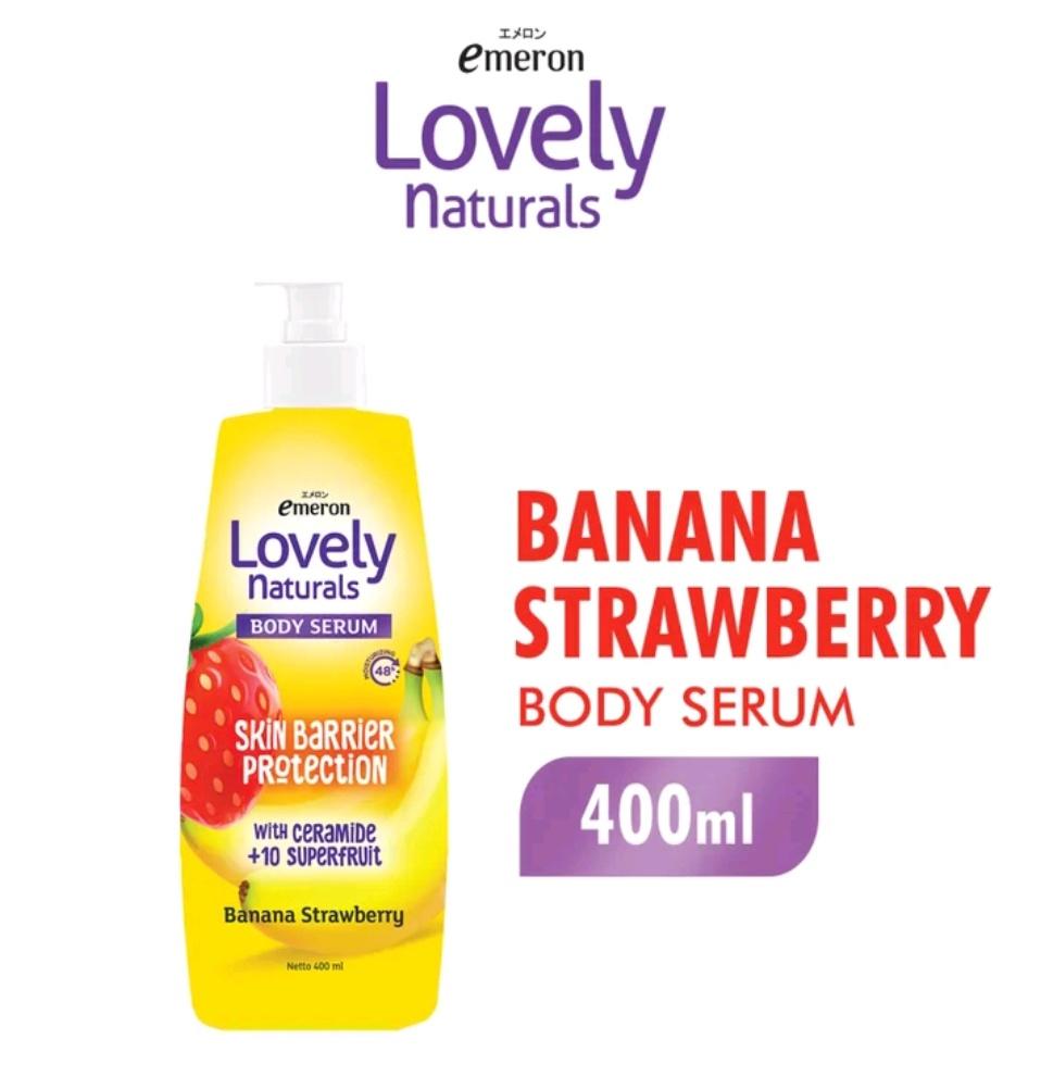 Body Serum Skin Barrier Protection Banana Strawberry