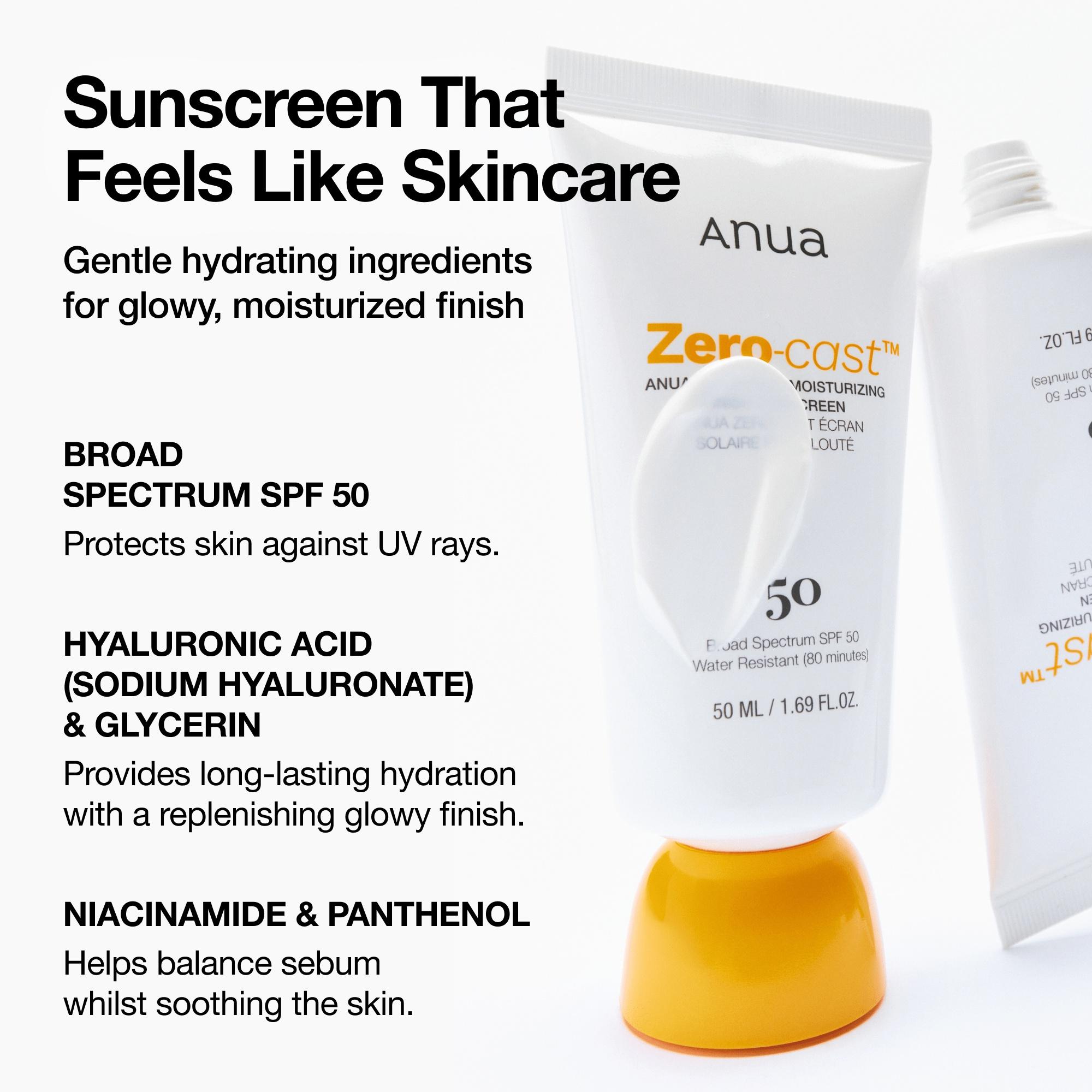 Zero-cast Moisturizing Sunscreen SPF 50
