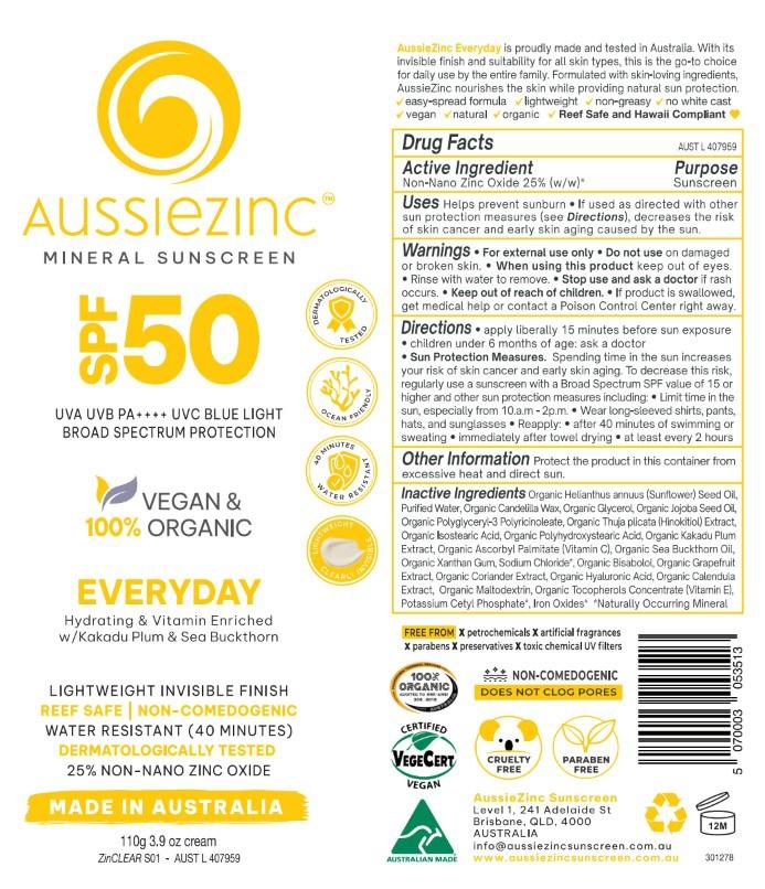 Zinc Sunscreen Everyday
