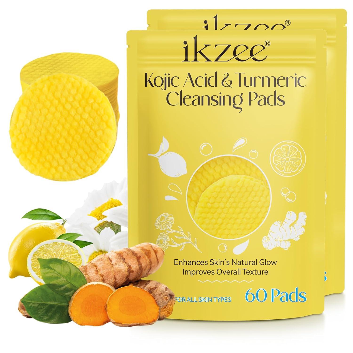 Kojic Acid And Turmeric Cleansing Pads