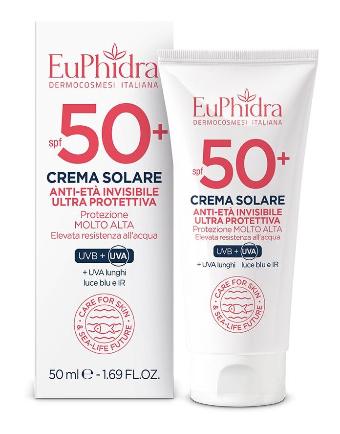 Crema Solare Anti-età Invisibile Resistente All'acqua