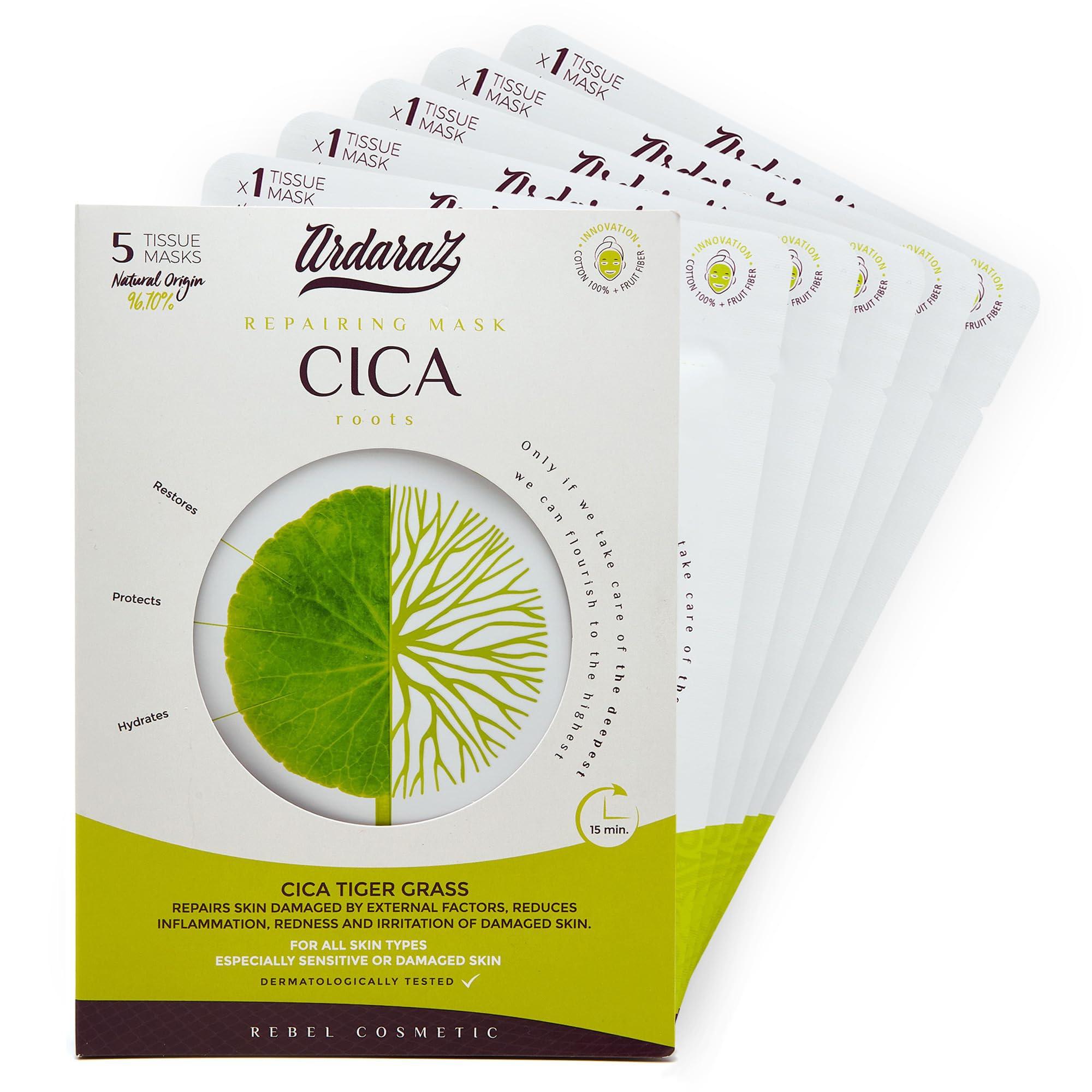 Repairing Moisturising Sheet Mask With Cica Concentrate (centella Asiatica) And Hyaluronic Acid.