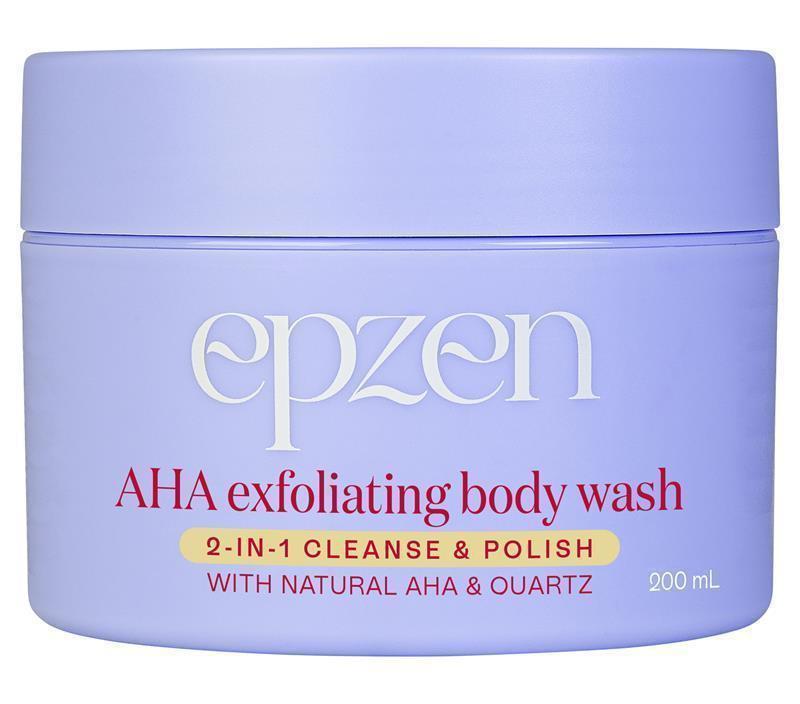 AHA Exfoliating Wash With Natural AHA & Quartz