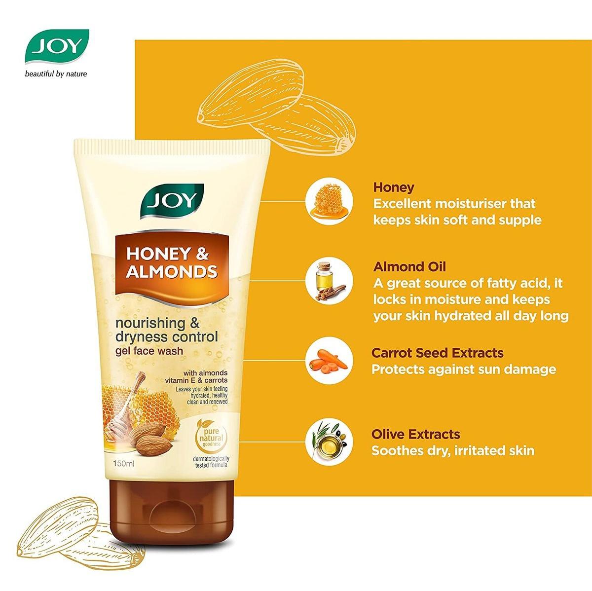 Honey & Almonds Nourishing & Dryness Control Gel Face Wash