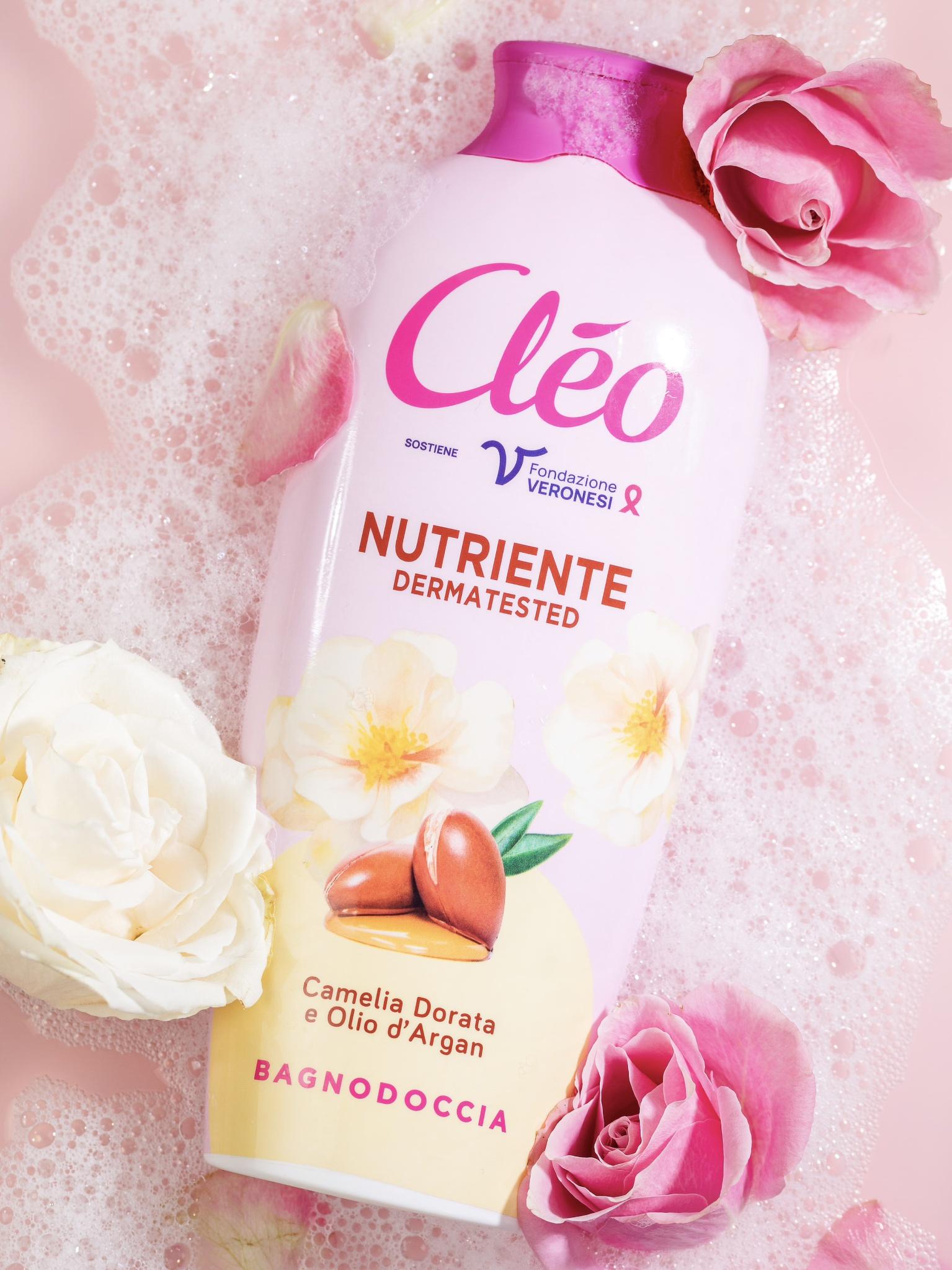 Nutriente Camelia Dorata E Olio D'argan Bagnodoccia