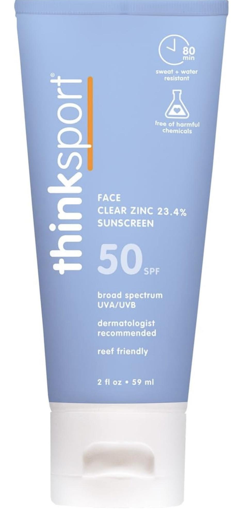 Sport Mineral Face Sunscreen SPF 50