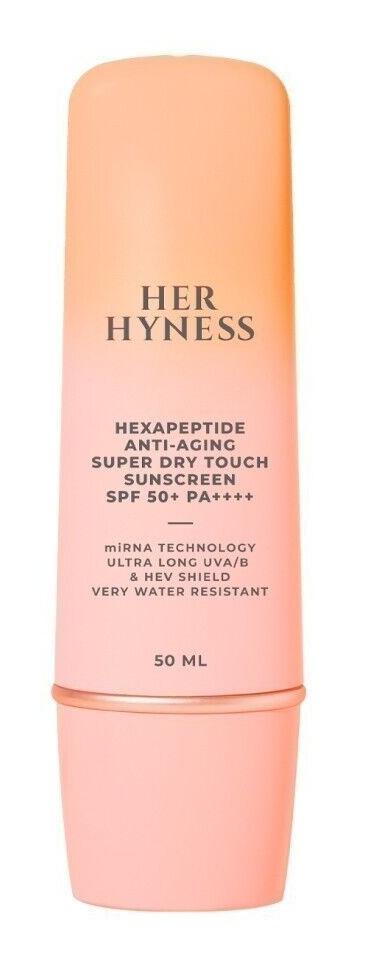Hexapeptide Anti-aging Super Dry Touch Sunscreen SPF50+ Pa++++