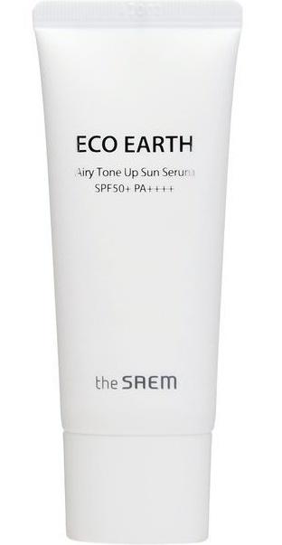 Eco Earth Airy Tone Up Sun Serum SPF50+ Pa++++