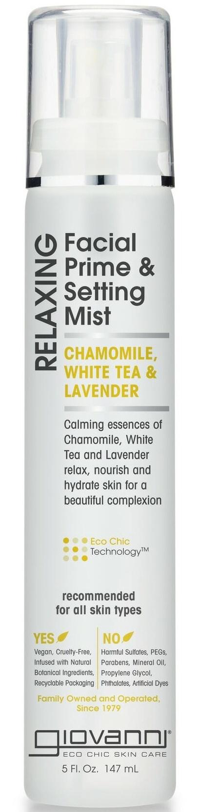 Relaxing Facial Prime & Setting Mist