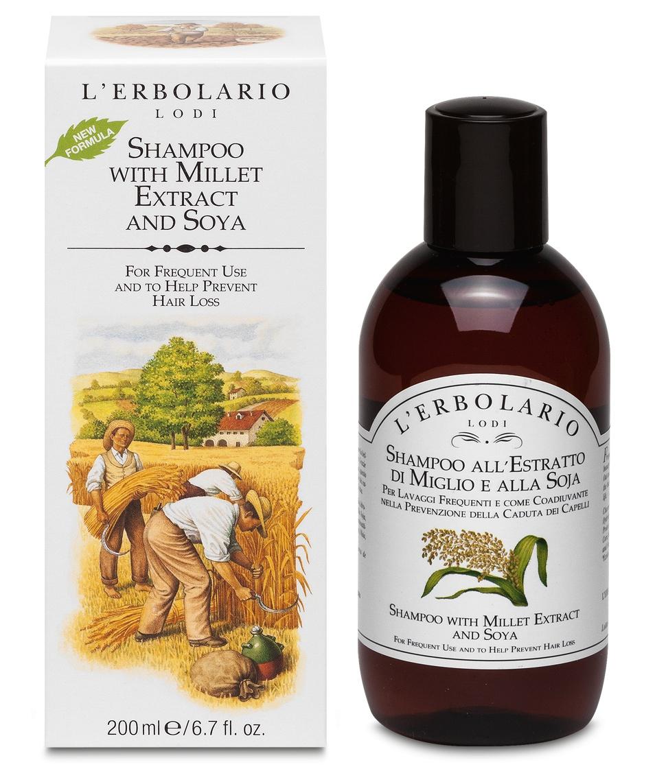 Shampoo With Millet Extract And Soya
