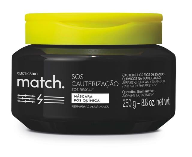 Máscara Capilar Pós-química Match SOS Cauterização