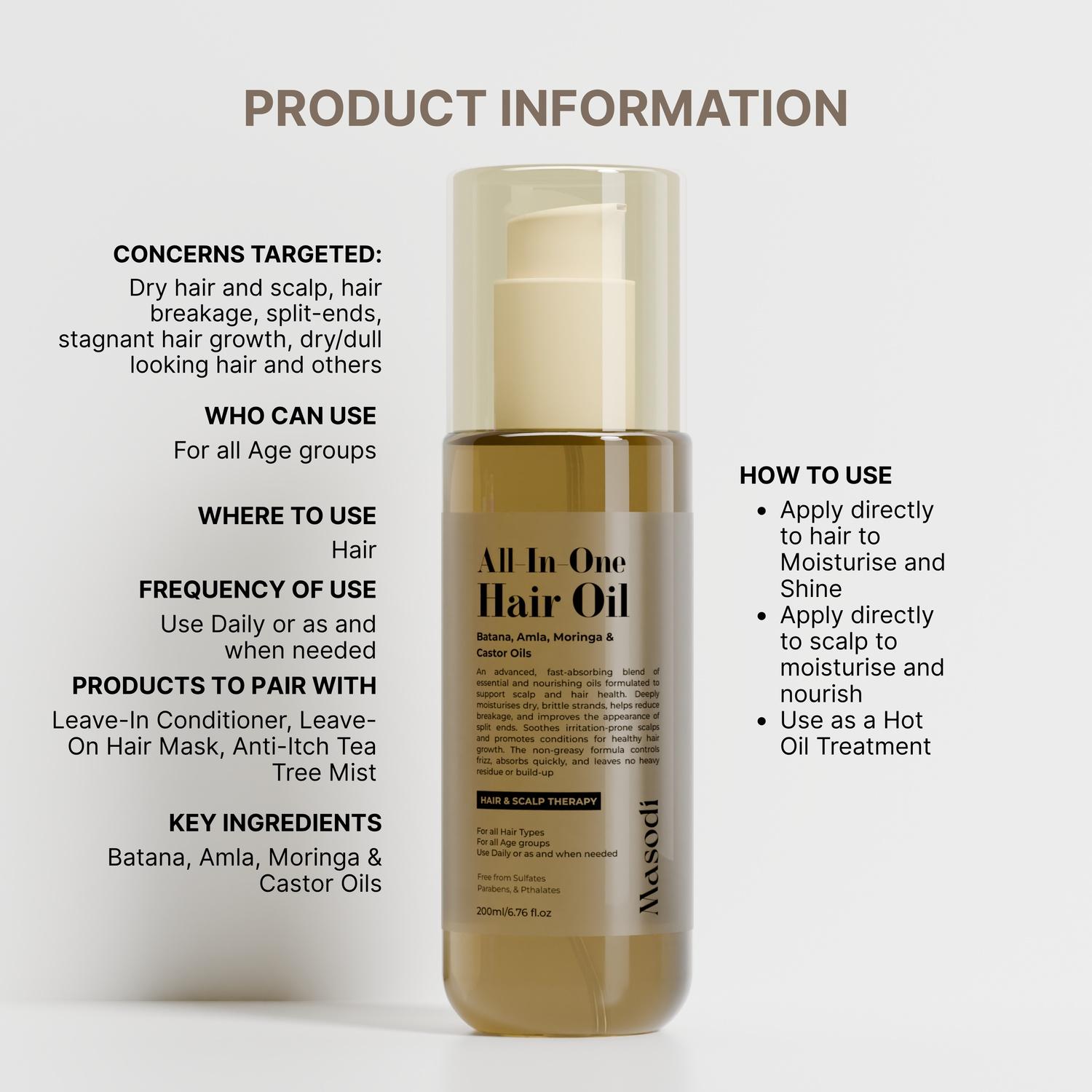 All-in-one Hair Oil