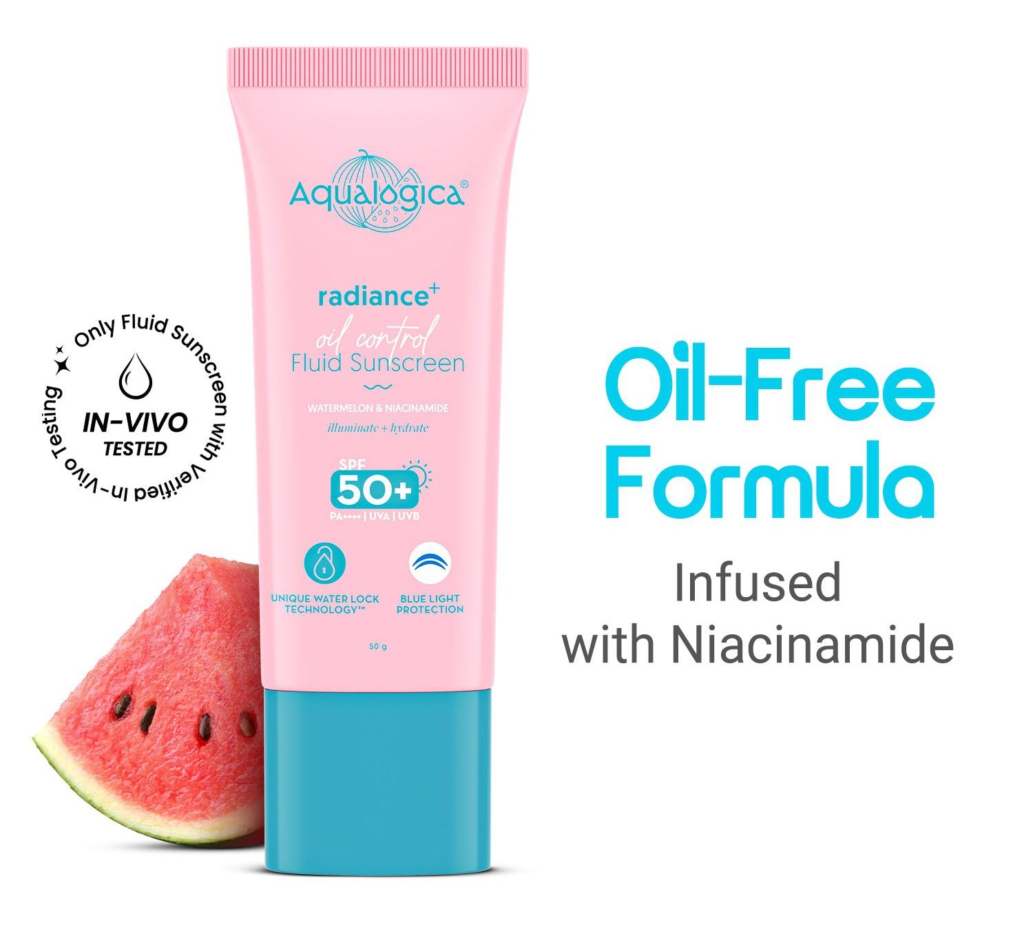 Radiance+ Oil Control Fluid Sunscreen For Oily Skin