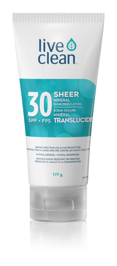 Sheer Mineral Sunscreen Lotion, SPF 30