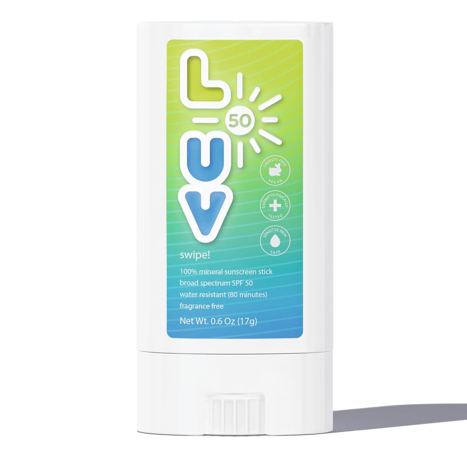 Swipe! SPF 50 Mineral Sunscreen Stick