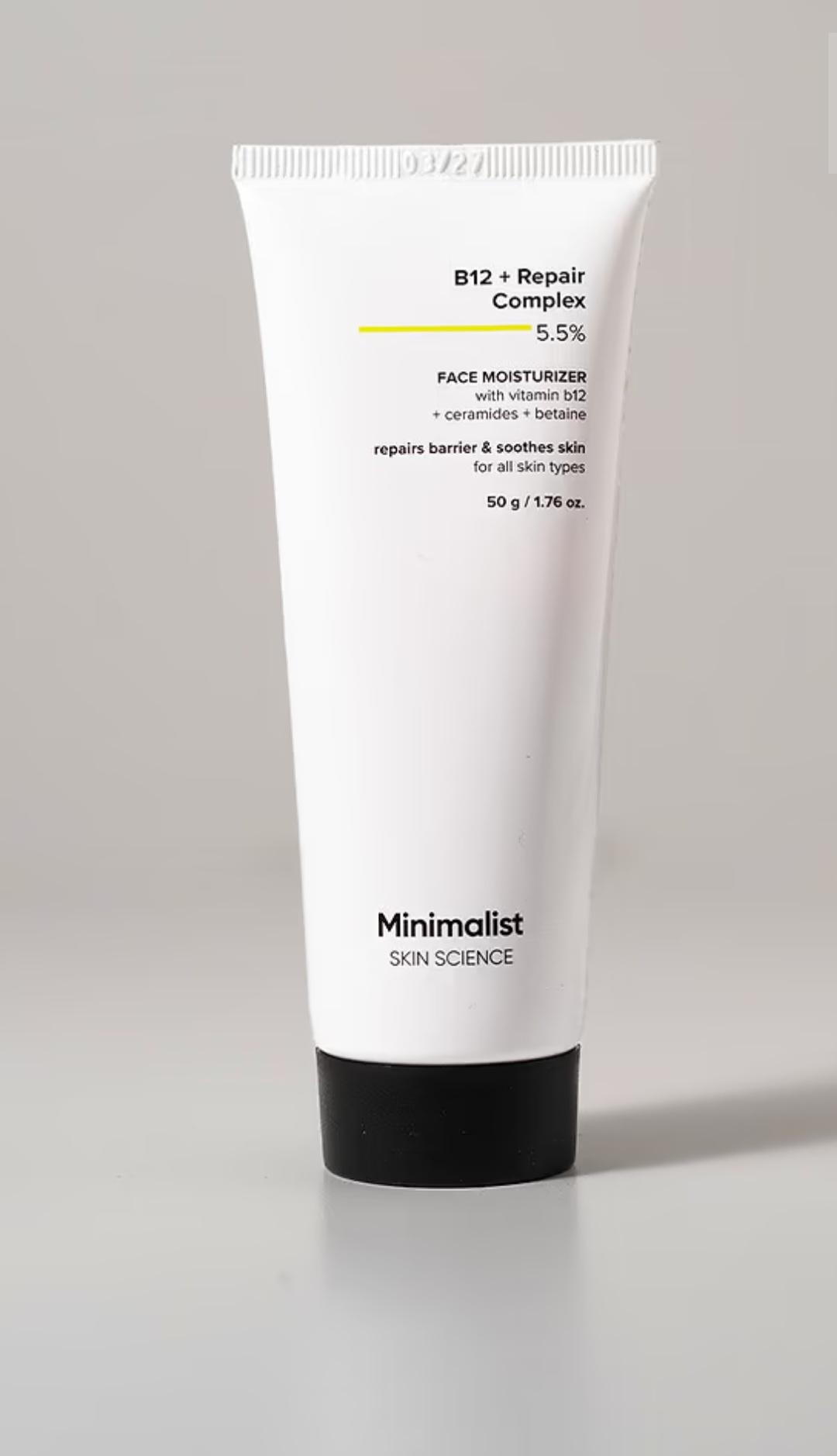 B12 + Repair Complex 5.5% Face Moisturizer
