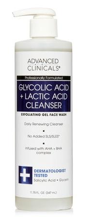 Glycolic Acid + Lactic Acid Cleanser