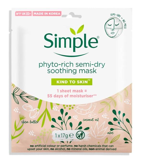 Photo-rich Semi-dry Soothing Mask