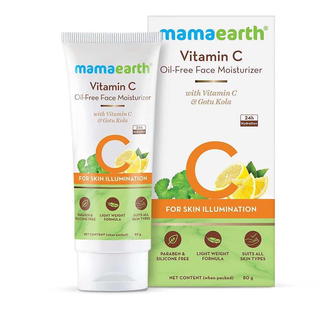 Vitamin C Oil-free Moisturizer For Face With Vitamin C & Gotu Kola For Skin Illumination(new Formula)