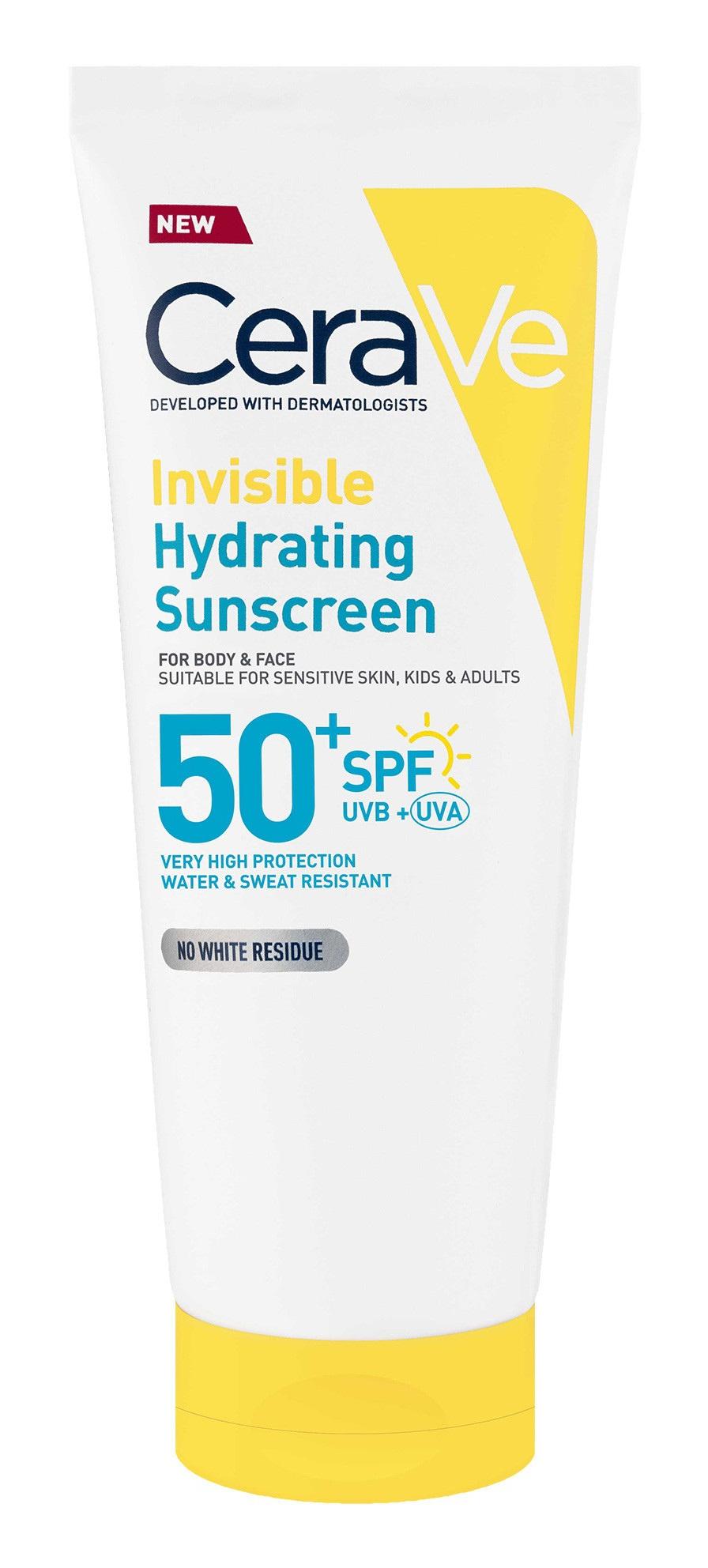 Invisible Hydrating Sunscreen SPF50+