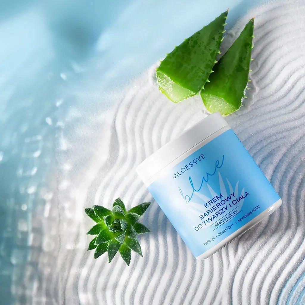 Blue Barrier Cream For Face And Body