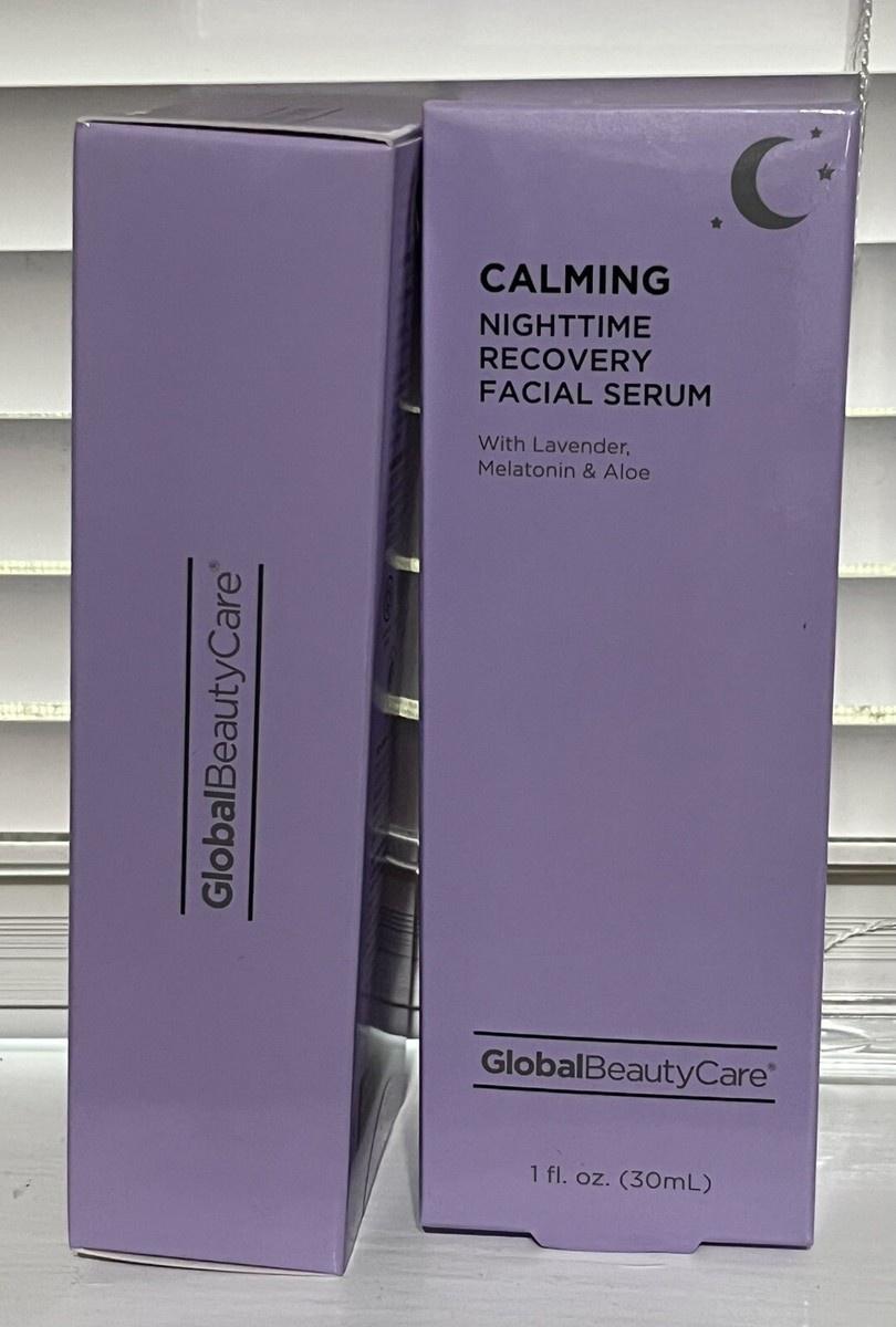 Nighttime Recovery, Facial Serum With Lavender, Melatonin, And Aloe