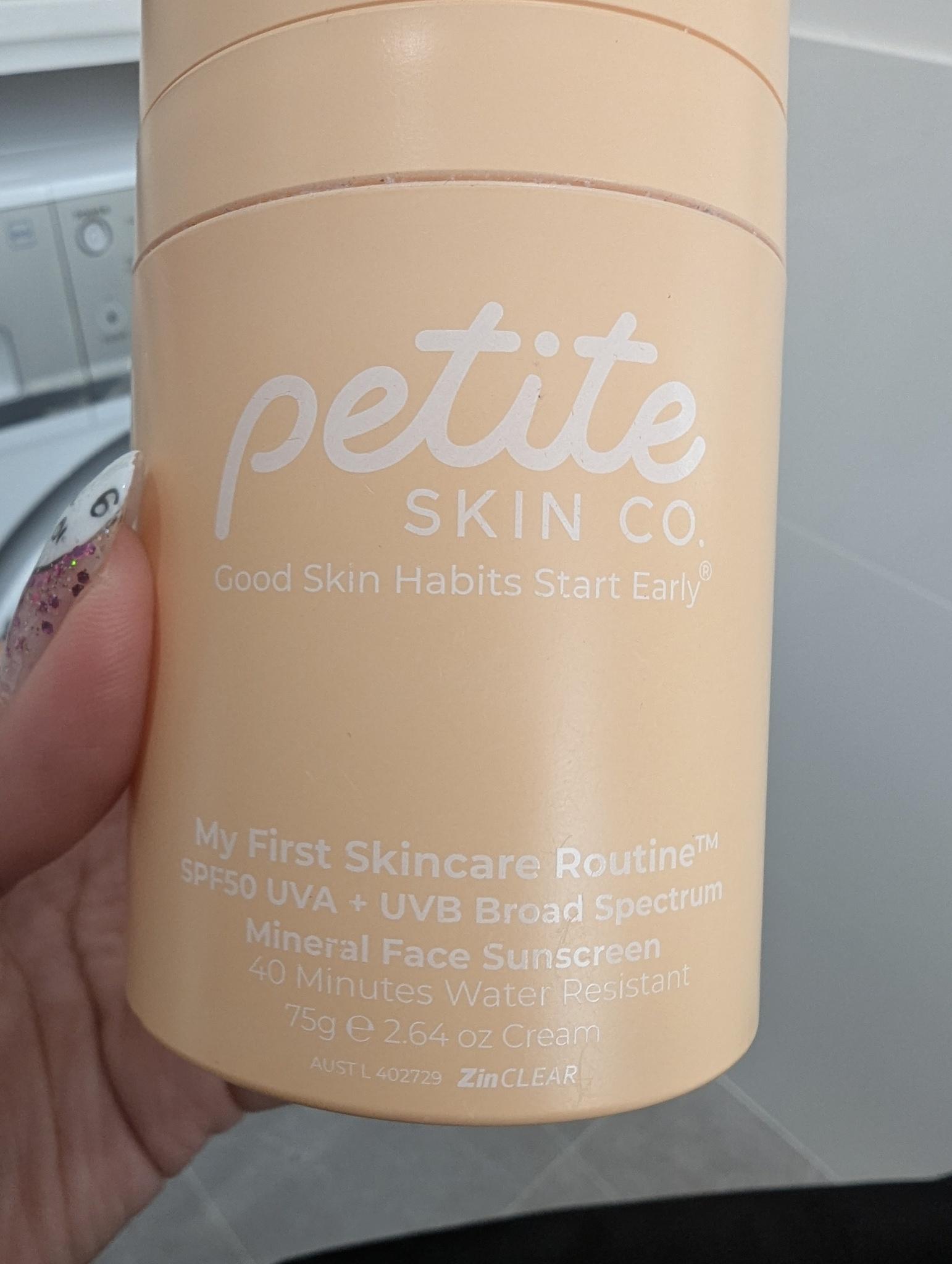 SPF50 UVA + UVB Broad Spectrum Mineral Face Sunscreen