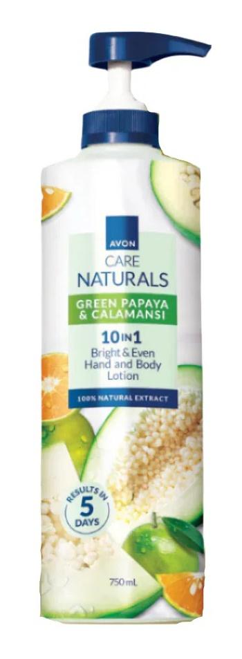 Care Naturals Green Papaya & Calamansi 10 In 1 Bright & Even Hand And Body Lotion