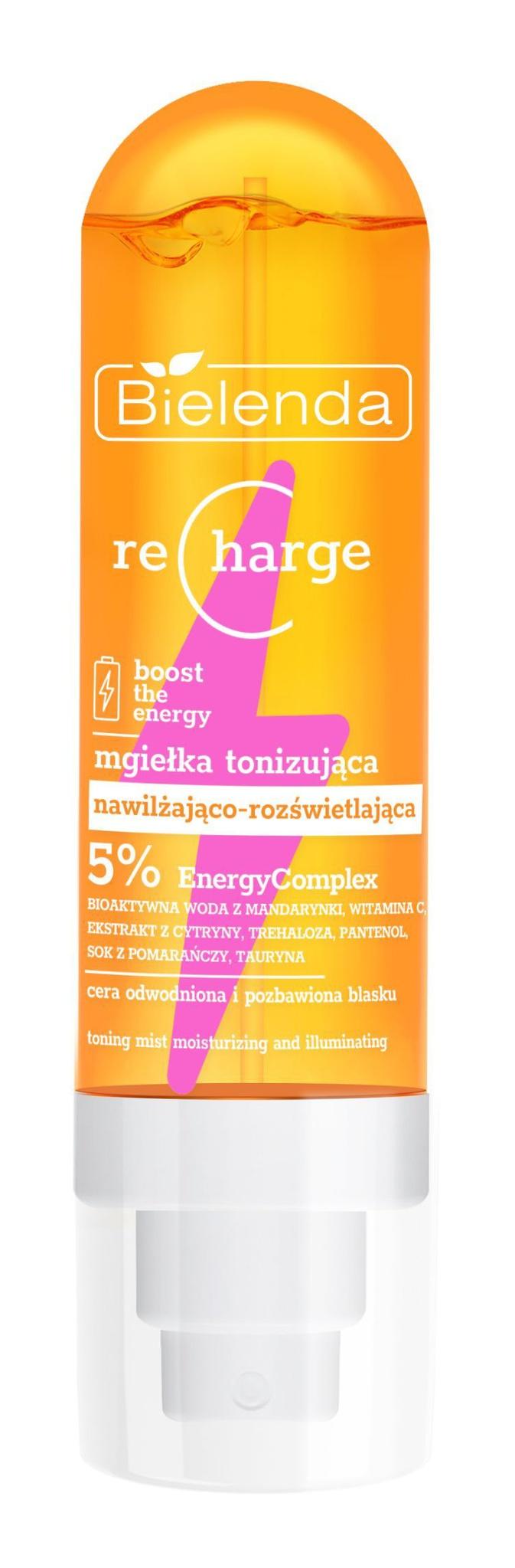 Recharge Moisturizing And Illuminating Toning Mist