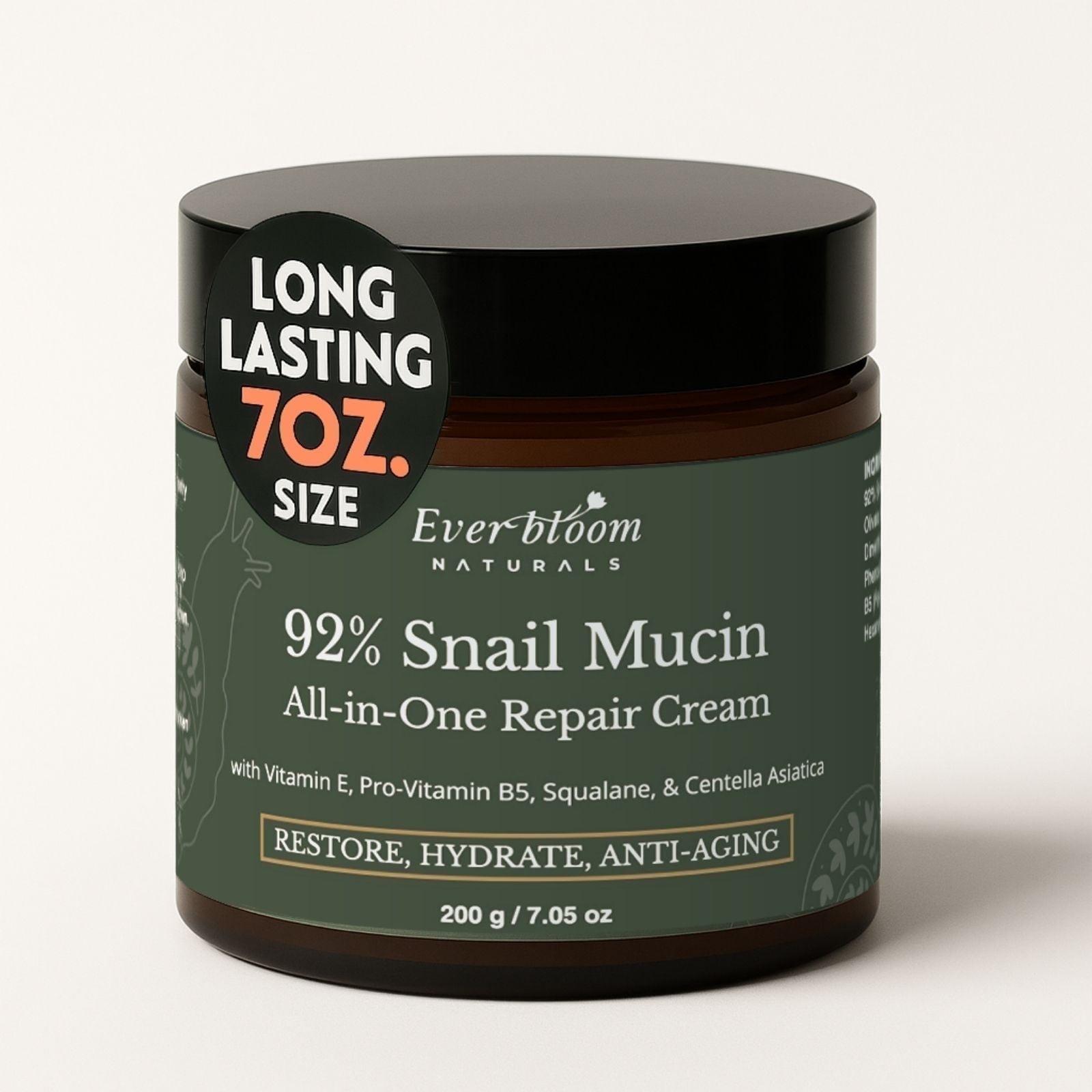 92% Snail Mucin All-in-One Repair Cream